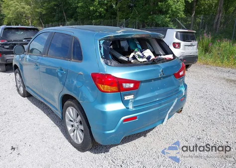 2011 Mitsubishi Outlander Sport Se from USA, damaged, VIN JA4AR4AU7BZ014814